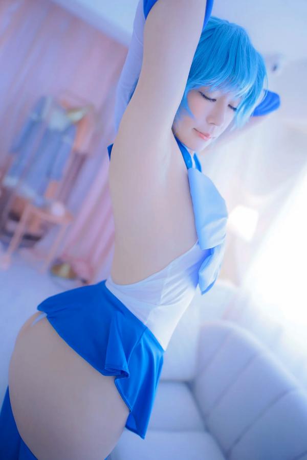    [Cosplay][HERESY] Ringo Mitsuki 林檎蜜紀 - 僕専用セーラーマーキュリー 性感水手服大尺度角色扮演写真第55张图片