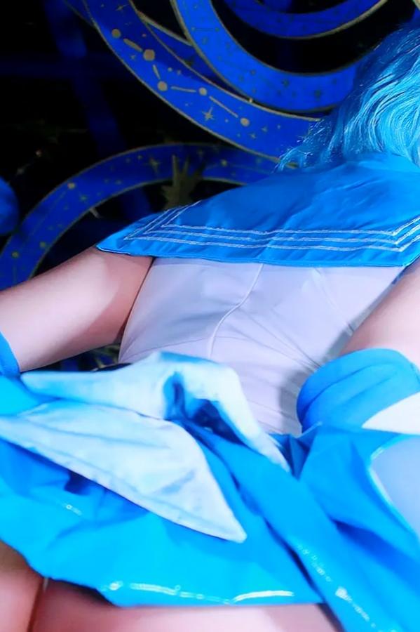    [Cosplay][HERESY] Ringo Mitsuki 林檎蜜紀 - 僕専用セーラーマーキュリー 性感水手服大尺度角色扮演写真第76张图片