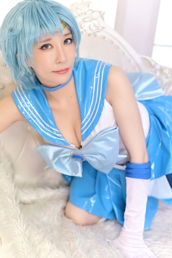    [Cosplay][HERESY] Ringo Mitsuki 林檎蜜紀 - 僕専用セーラーマーキュリー 性感水手服大尺度角色扮演写真第90张图片