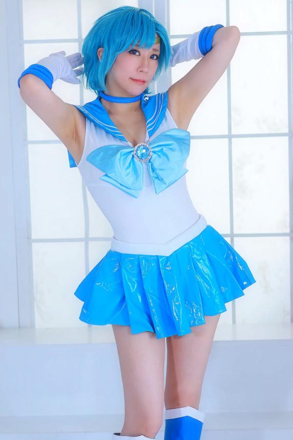    [Cosplay][HERESY] Ringo Mitsuki 林檎蜜紀 - 僕専用セーラーマーキュリー 性感水手服大尺度角色扮演写真第135张图片