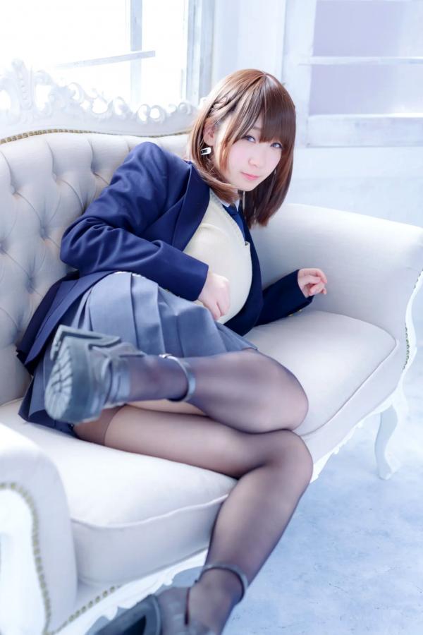   [Cosplay] Moe Iori 伊織もえ - That Girl On Monday 月曜日のあの子 星期一的丰满制服黑丝清纯写真第16张图片