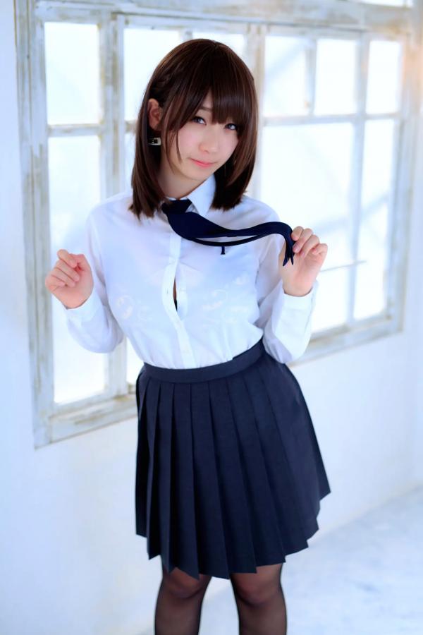    [Cosplay] Moe Iori 伊織もえ - That Girl On Monday 月曜日のあの子 星期一的丰满制服黑丝清纯写真第32张图片