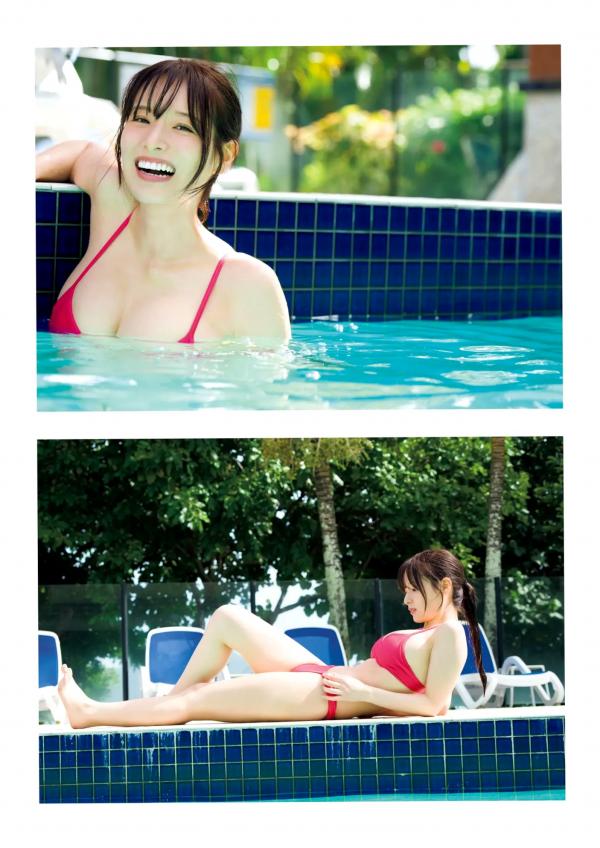    葉月くれあ - Clarus 泳池比基尼性感写真 清纯养眼女神写真大片第35张图片