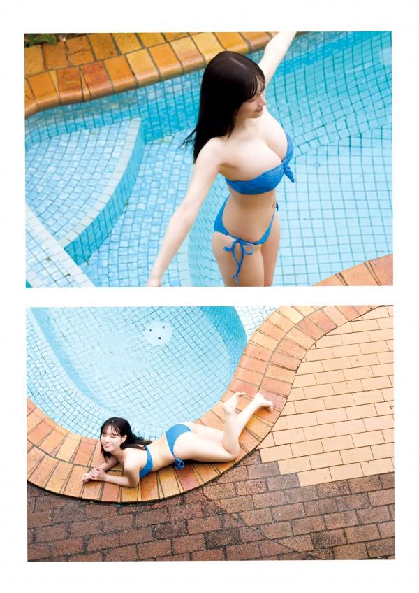    葉月くれあ - Clarus 泳池比基尼性感写真 清纯养眼女神写真大片第39张图片