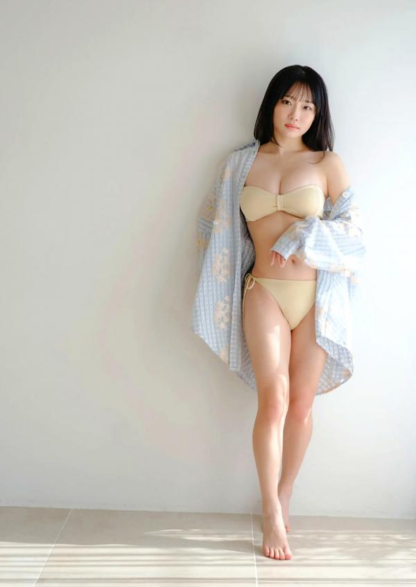    岸みゆ - ちっちゃくないもん。日本性感家居草莓内衣甜美写真第11张图片