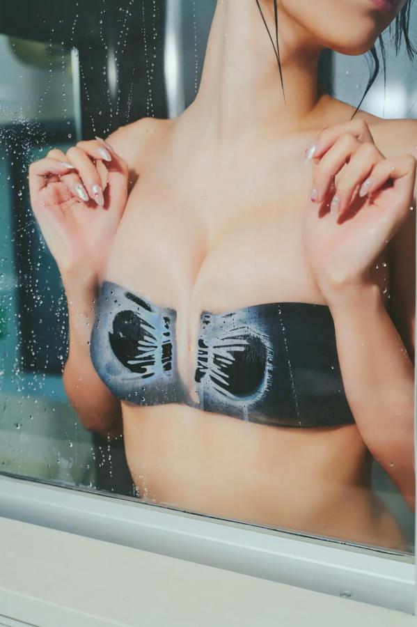   千星真穂 - ウワサのちせまほ。日系清新性感内衣浴室私房写真第28张图片