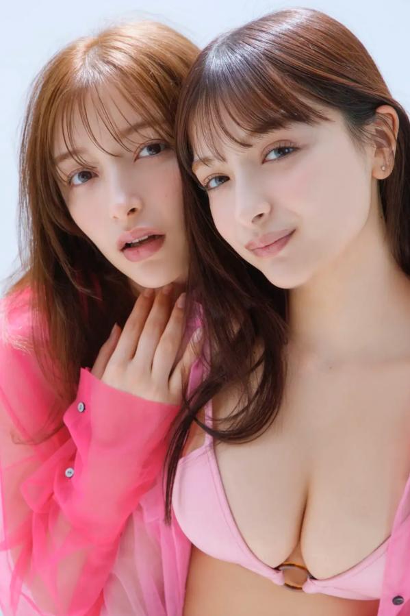    Erika & 百瀬まりな - エリマリ姉妹 清新阳光与性感内衣双人私房写真第7张图片