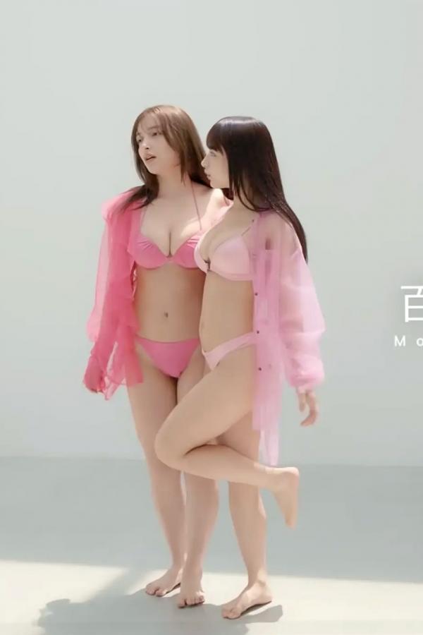    Erika & 百瀬まりな - エリマリ姉妹 清新阳光与性感内衣双人私房写真第105张图片