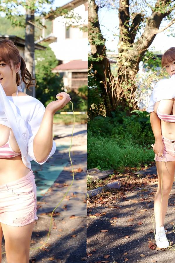    Ako - Ｋカップの想い 日本爆乳女神性感内衣与温泉湿身写真第2张图片