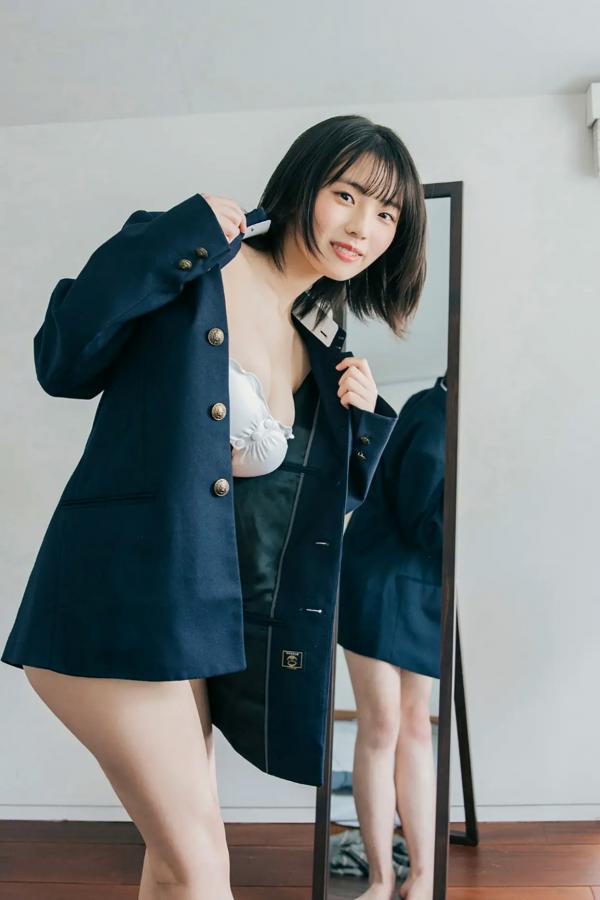   菊地姫奈 - 虚構に恋するプリンセス 日本清纯校服与性感内衣私房写真第40张图片