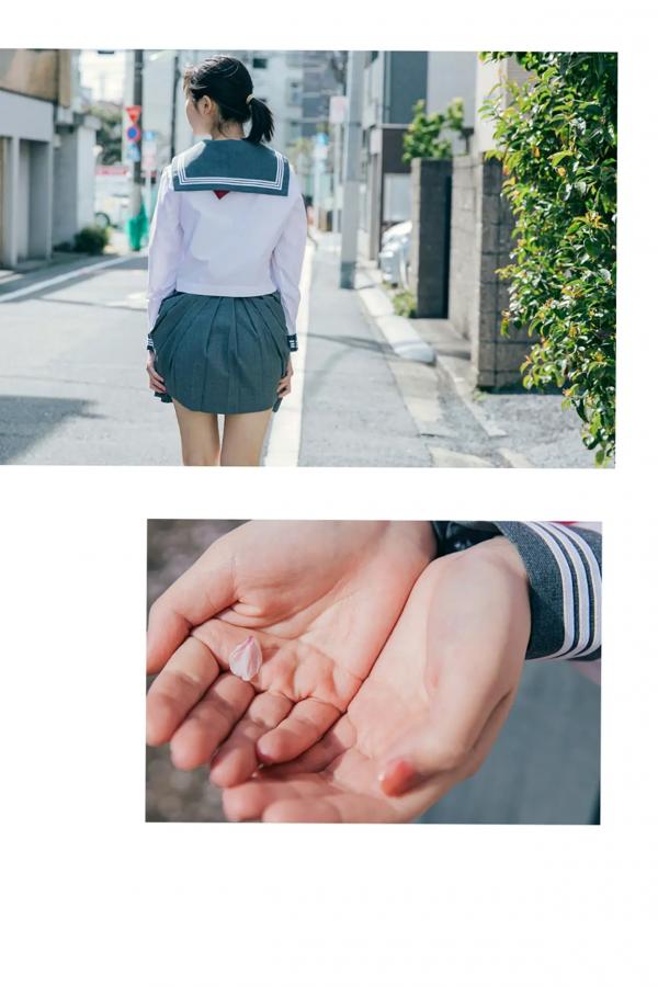    菊地姫奈 - 虚構に恋するプリンセス 日本清纯校服与性感内衣私房写真第60张图片