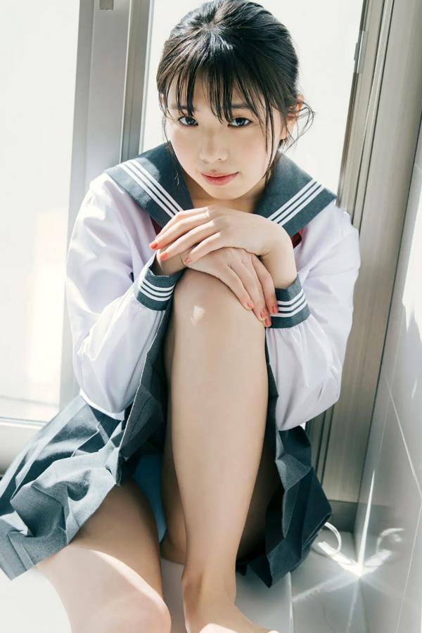    菊地姫奈 - 虚構に恋するプリンセス 日本清纯校服与性感内衣私房写真第62张图片