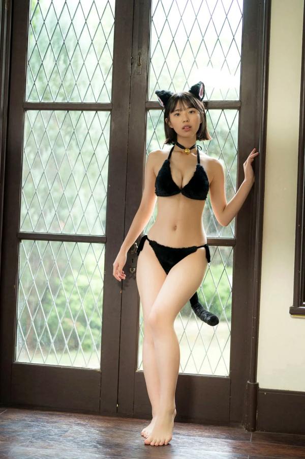    菊地姫奈 - コスプレ対決3：性感足球宝贝与俏皮猫娘cosplay写真第21张图片