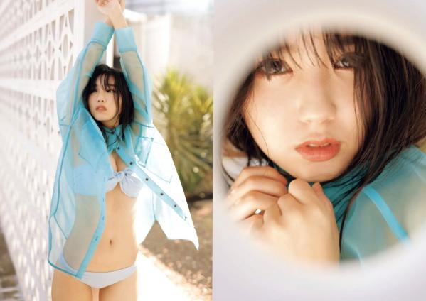    《GIRLS graph. 003 沢口愛華 岩﨑名美 高梨瑞樹 篠崎こころ》日本女神性感内衣湿身私房写真第4张图片