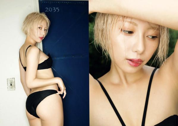    《GIRLS graph. 003 沢口愛華 岩﨑名美 高梨瑞樹 篠崎こころ》日本女神性感内衣湿身私房写真第45张图片