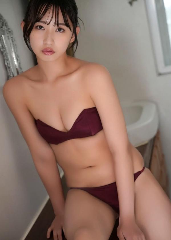    松本日向《はじめての朝》日系清纯私房浴室家居写真第34张图片