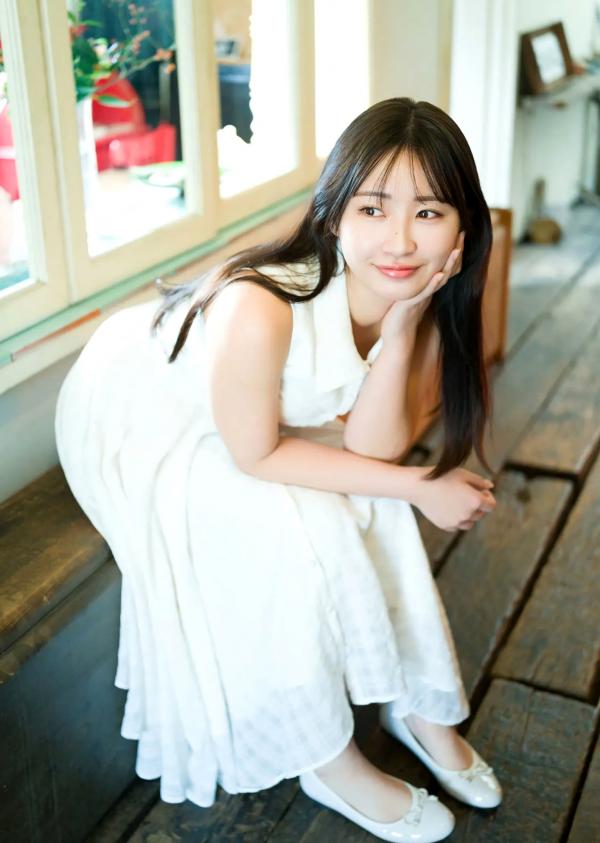    松本日向 - 麗しのシャルマン 红色比基尼弹琴写真 清新优雅女神大片第5张图片