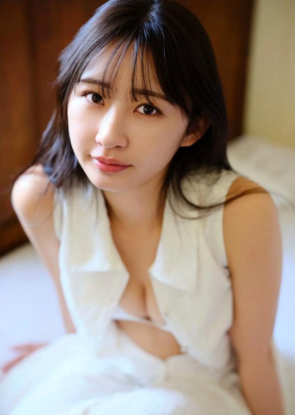    松本日向 - 麗しのシャルマン 红色比基尼弹琴写真 清新优雅女神大片第11张图片