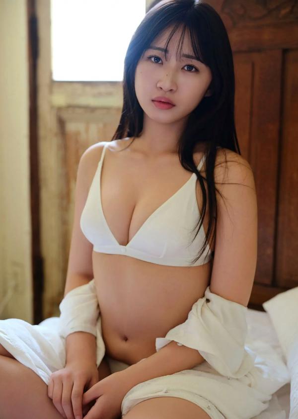    松本日向 - 麗しのシャルマン 红色比基尼弹琴写真 清新优雅女神大片第14张图片