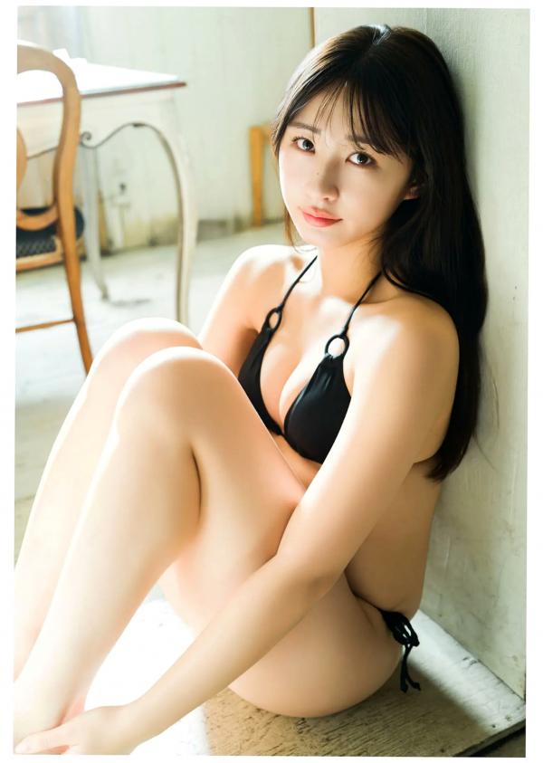    松本日向 - 麗しのシャルマン 红色比基尼弹琴写真 清新优雅女神大片第18张图片