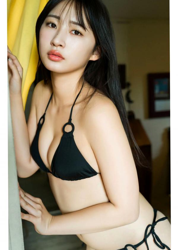    松本日向 - 麗しのシャルマン 红色比基尼弹琴写真 清新优雅女神大片第20张图片