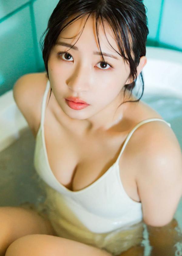    松本日向 - 麗しのシャルマン 红色比基尼弹琴写真 清新优雅女神大片第65张图片