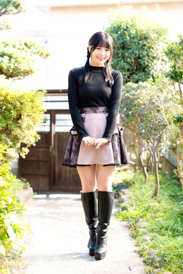   长野雅 - 帰省：日系庭院清纯写真 治愈系白嫩美腿少女第2张图片