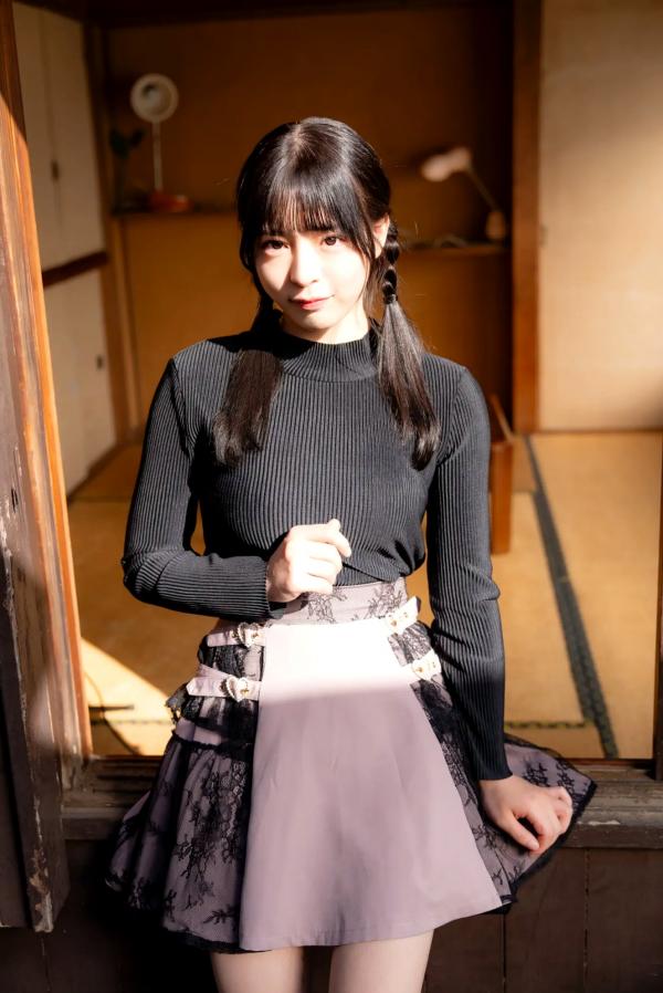    长野雅 - 帰省：日系庭院清纯写真 治愈系白嫩美腿少女第9张图片