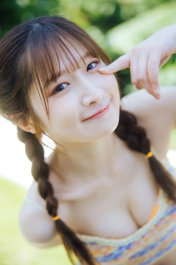    貝賀琴莉 - FLYAWAY 日本清纯美少女海边泳池比基尼写真第3张图片