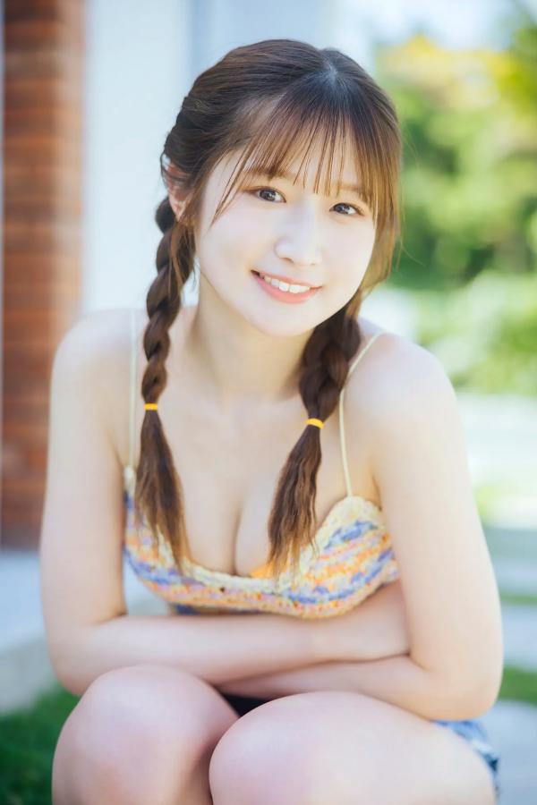    貝賀琴莉 - FLYAWAY 日本清纯美少女海边泳池比基尼写真第11张图片
