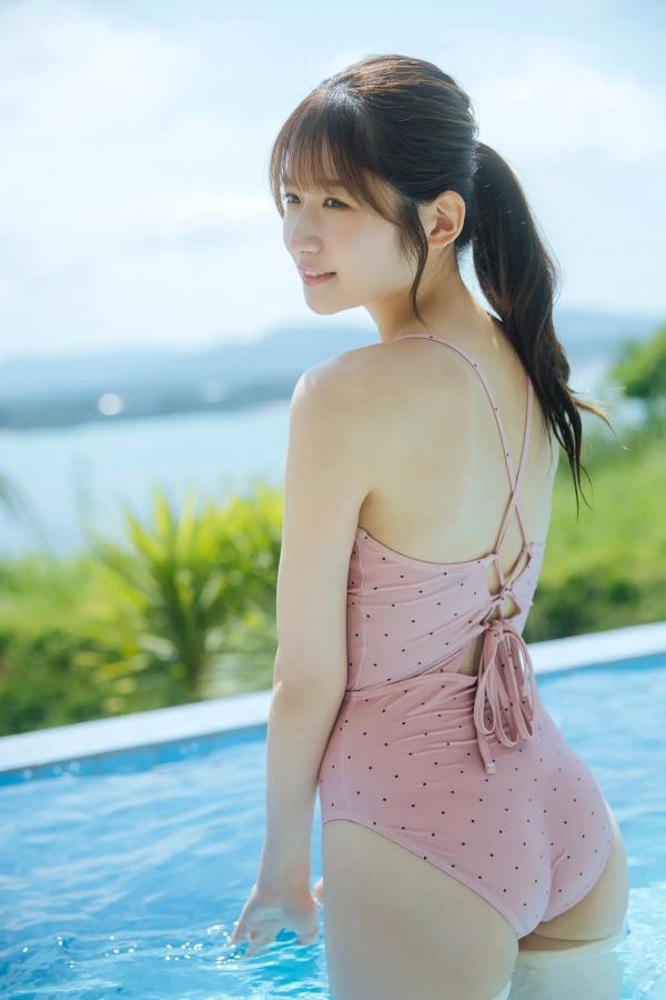    貝賀琴莉 - FLYAWAY 日本清纯美少女海边泳池比基尼写真第37张图片