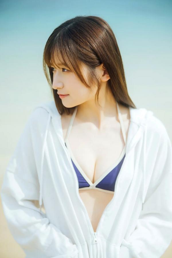    貝賀琴莉 - FLYAWAY 日本清纯美少女海边泳池比基尼写真第44张图片
