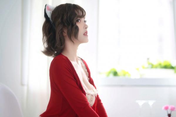    Bangni邦尼 - 限定女友 居家萌系猫耳碎花裙清纯私房美腿写真第3张图片