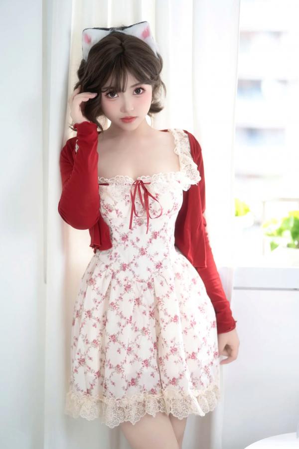    Bangni邦尼 - 限定女友 居家萌系猫耳碎花裙清纯私房美腿写真第8张图片
