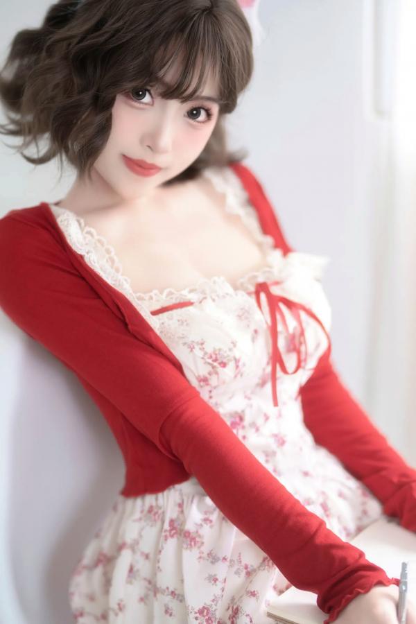    Bangni邦尼 - 限定女友 居家萌系猫耳碎花裙清纯私房美腿写真第9张图片