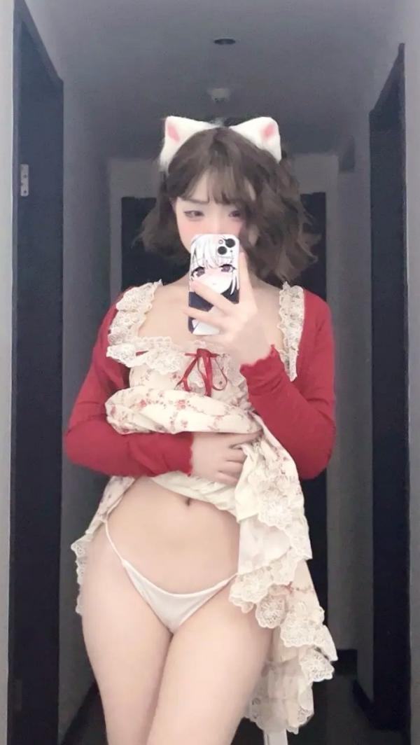    Bangni邦尼 - 限定女友 居家萌系猫耳碎花裙清纯私房美腿写真第11张图片
