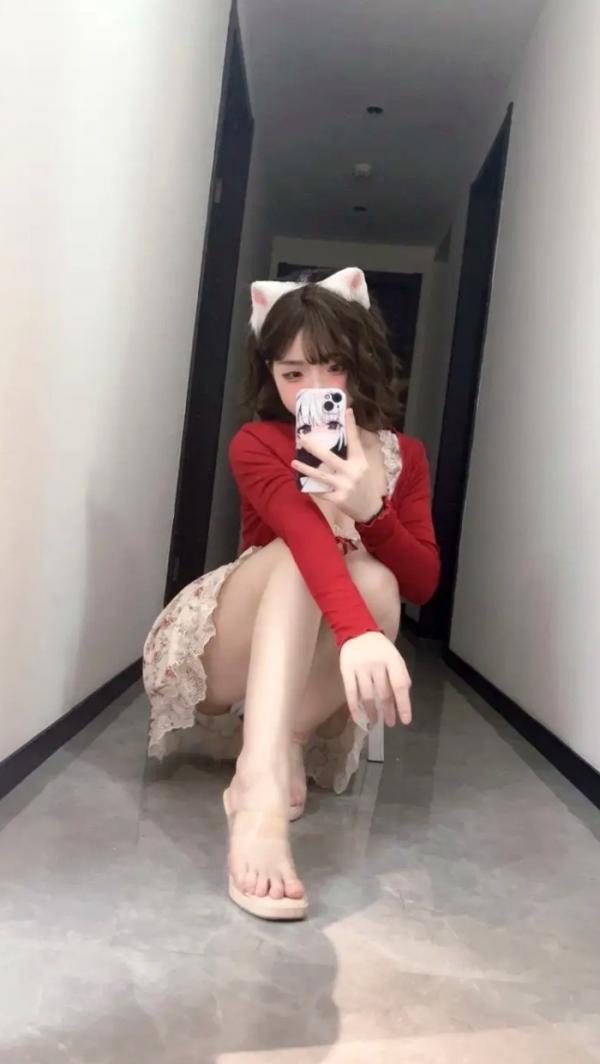    Bangni邦尼 - 限定女友 居家萌系猫耳碎花裙清纯私房美腿写真第19张图片