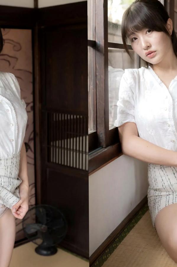    原つむぎ - もしもあのグラドルが若妻だったら：日本若妻蕾丝内衣私房诱惑写真第2张图片