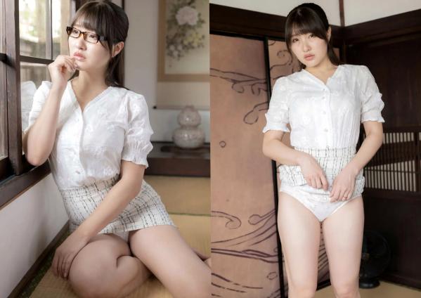    原つむぎ - もしもあのグラドルが若妻だったら：日本若妻蕾丝内衣私房诱惑写真第3张图片
