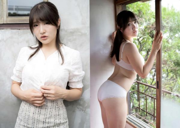    原つむぎ - もしもあのグラドルが若妻だったら：日本若妻蕾丝内衣私房诱惑写真第30张图片