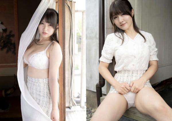    原つむぎ - もしもあのグラドルが若妻だったら：日本若妻蕾丝内衣私房诱惑写真第41张图片