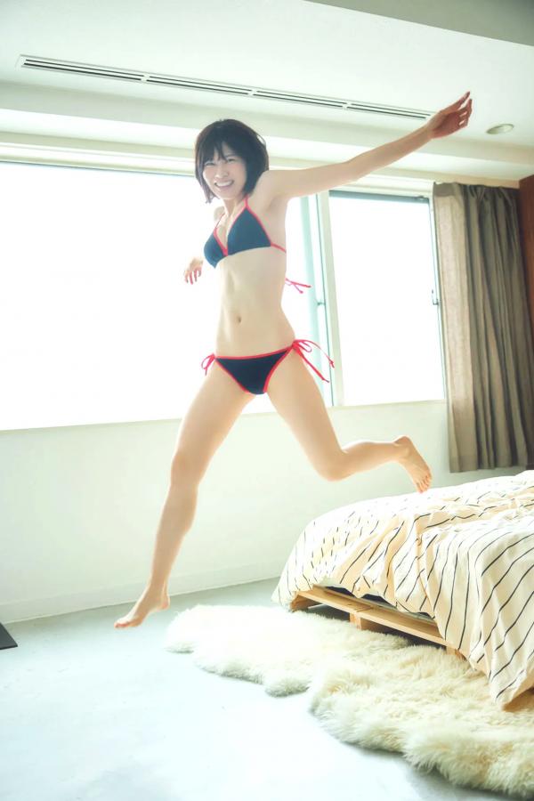    荒木佐保里 - ヤンマガアザーっす！ 清新家居比基尼写真第44张图片