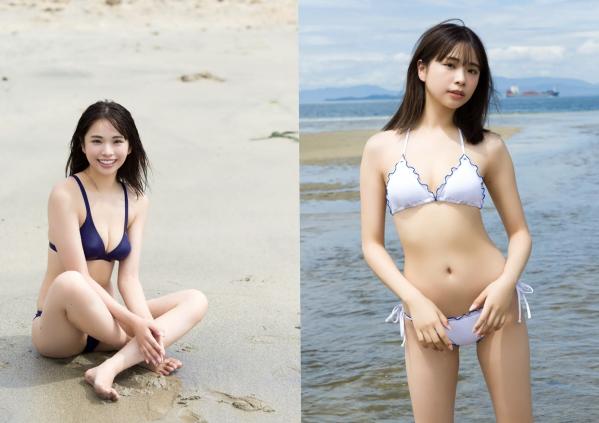    麻生果恩 - 偶然隣の席に座っていたとしても 海边沙滩比基尼写真 阳光清纯甜美湿身第8张图片