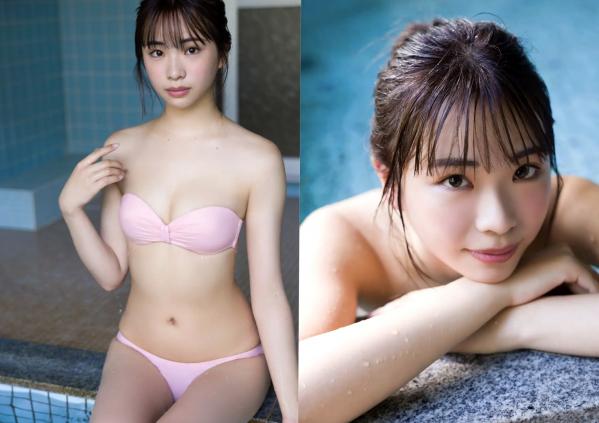    麻生果恩 - 偶然隣の席に座っていたとしても 海边沙滩比基尼写真 阳光清纯甜美湿身第14张图片