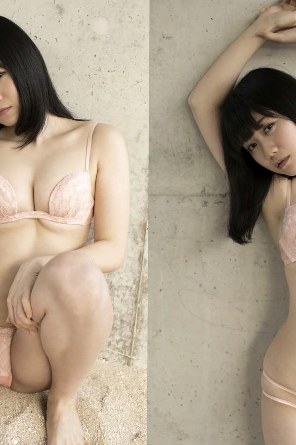   峰尾こずえ - 尻想い：日本性感女神泳池高叉泳衣与内衣诱惑写真第14张图片