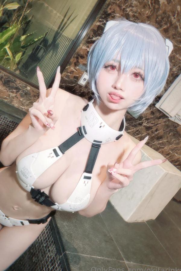   沖田凜花Rinka - Ayanami Rei 绫波丽COS 浴室湿身大尺度性感比基尼写真第21张图片