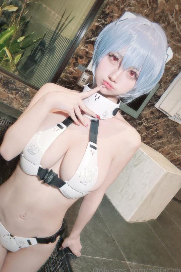   沖田凜花Rinka - Ayanami Rei 绫波丽COS 浴室湿身大尺度性感比基尼写真第22张图片