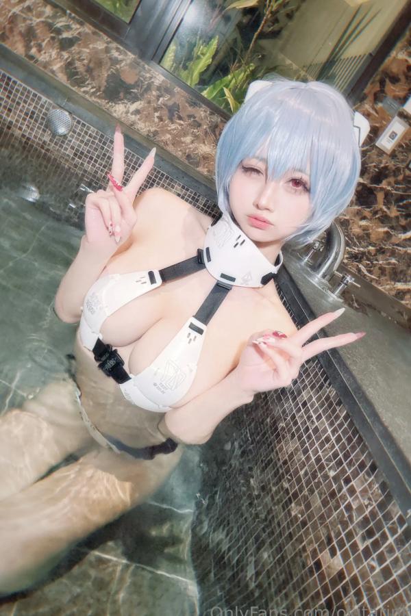   沖田凜花Rinka - Ayanami Rei 绫波丽COS 浴室湿身大尺度性感比基尼写真第27张图片