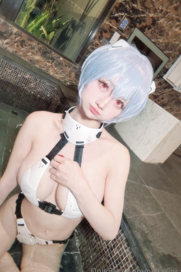   沖田凜花Rinka - Ayanami Rei 绫波丽COS 浴室湿身大尺度性感比基尼写真第29张图片