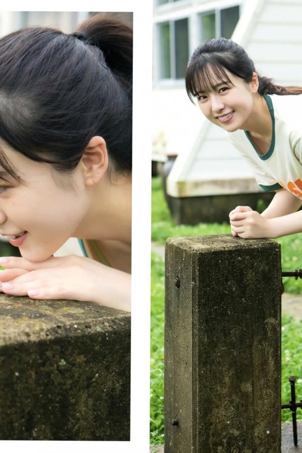   西野夢菜《田舎へ帰ろう》日本清纯女神海边沙滩比基尼户外治愈系写真第9张图片
